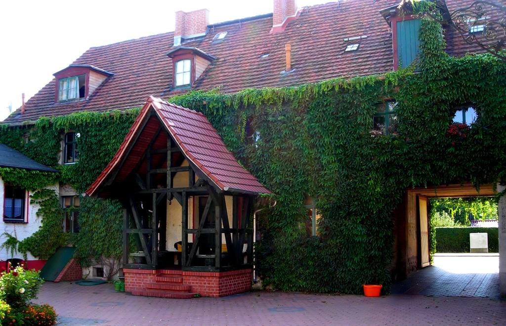 Ferienwohnung Auf Ehem. Alten Bauernhof Liebenwalde エクステリア 写真