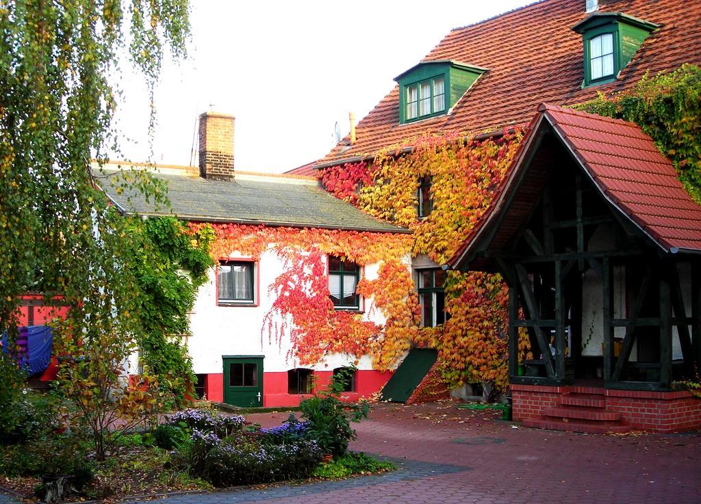 Ferienwohnung Auf Ehem. Alten Bauernhof Liebenwalde エクステリア 写真